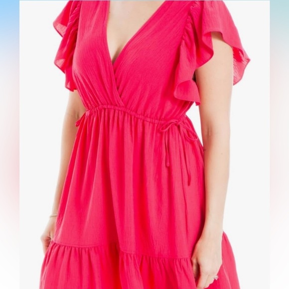 Maxi Studio Pink Summer Dress NWT Size Small - Picture 2 of 9